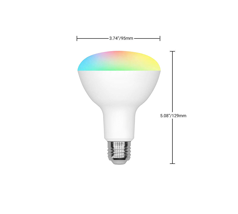 Inteligentá LED Wi-fi smart žiarovka 13W/1500LM/E27 stmievateľná
