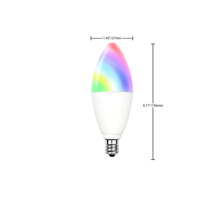 Inteligentná LED Wi-fi smart žiarovka 5W/400LM/E14 stmievateľná