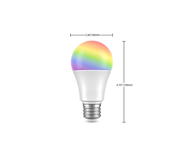 Inteligentná LED Wi-fi smart žiarovka 10W/1100LM/E26/27 stmievateľná
