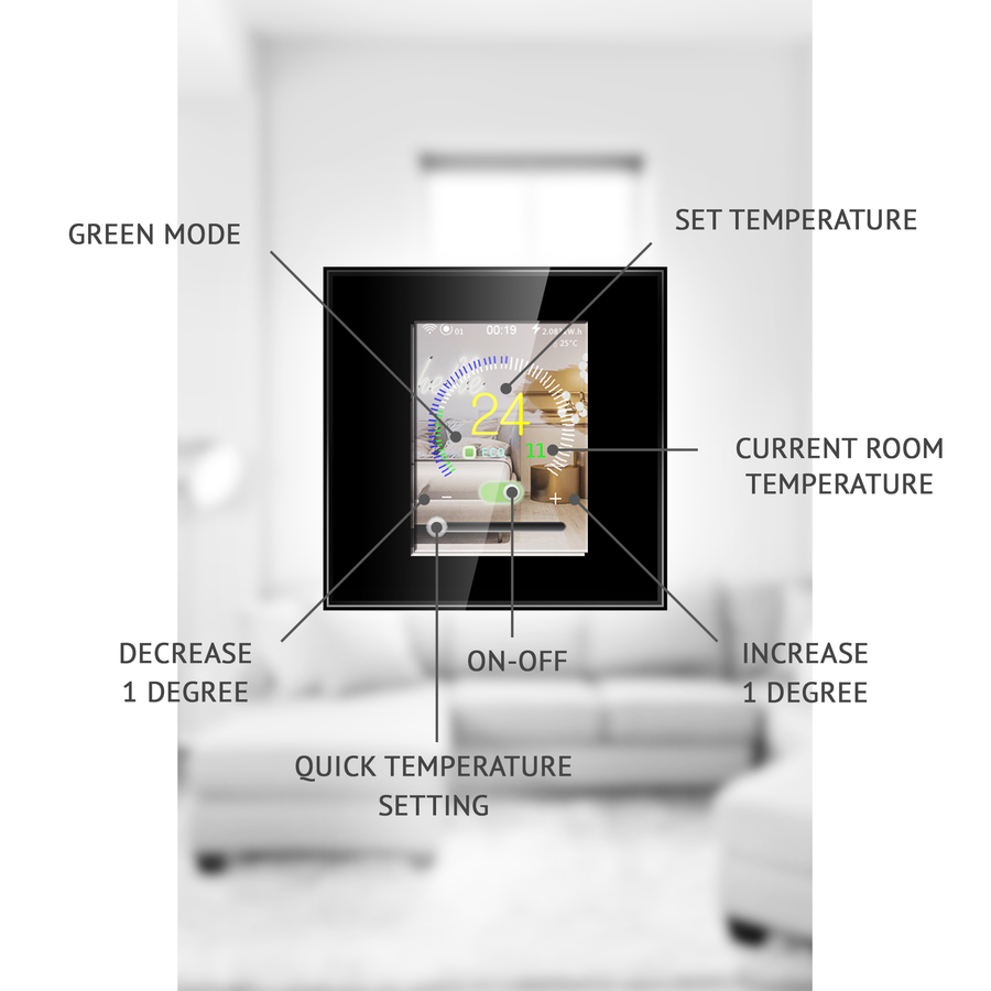 Inteligentný Wi-fi smart termostat