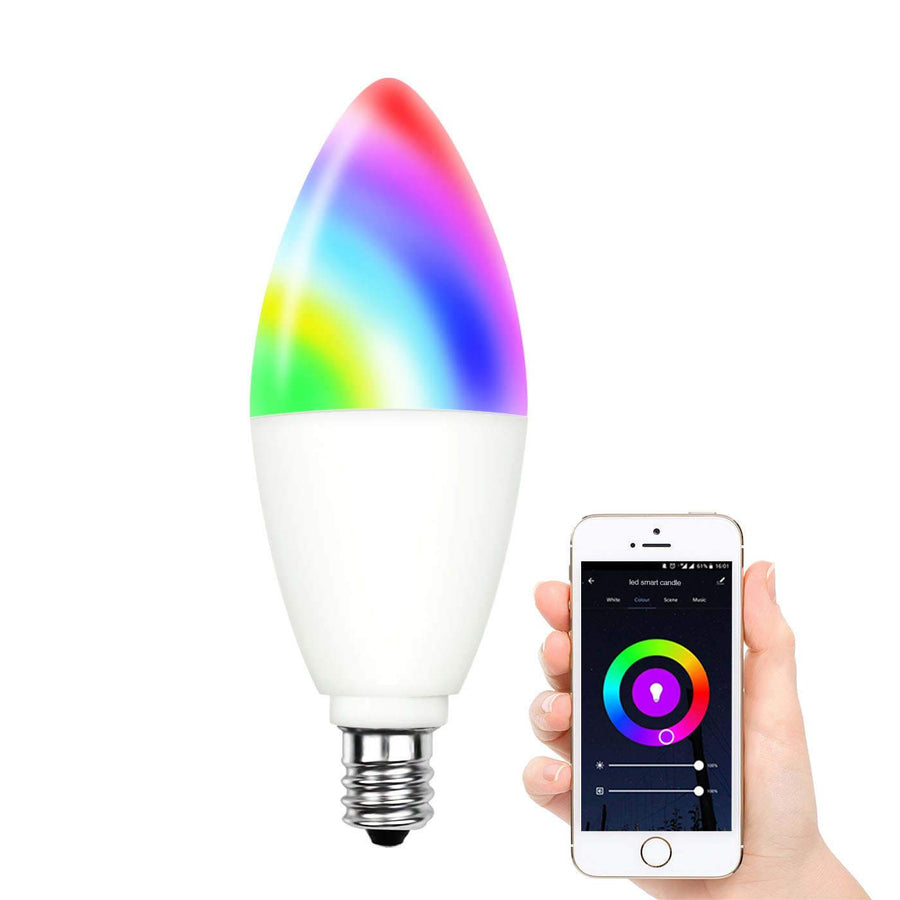 Inteligentná LED Wi-fi smart žiarovka 5W/400LM/E14 stmievateľná