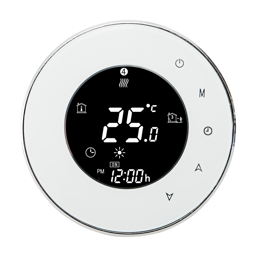 Inteligentný Wi-fi smart termostat na elektrické kúrenie.